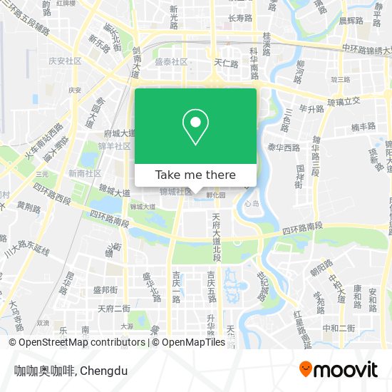 咖咖奥咖啡 map