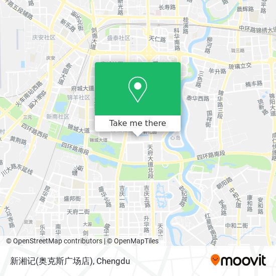 新湘记(奥克斯广场店) map