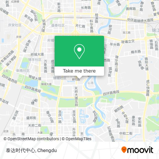 泰达时代中心 map