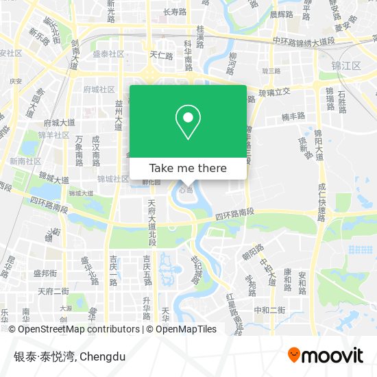 银泰·泰悦湾 map