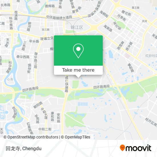 回龙寺 map