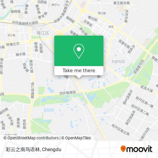 彩云之南鸟语林 map