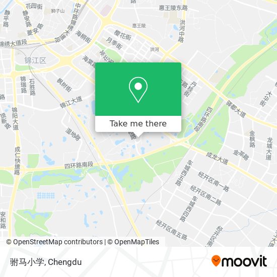 驸马小学 map