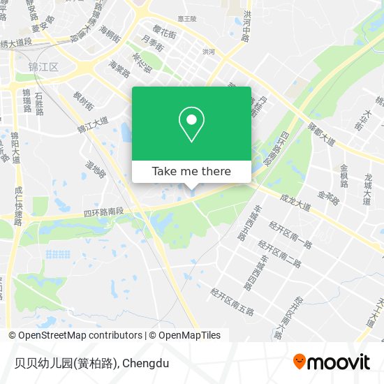 贝贝幼儿园(簧柏路) map