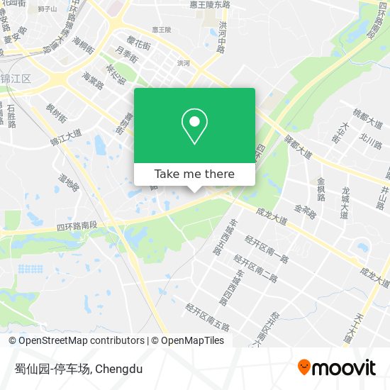 蜀仙园-停车场 map