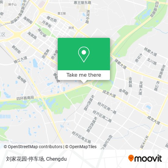 刘家花园-停车场 map