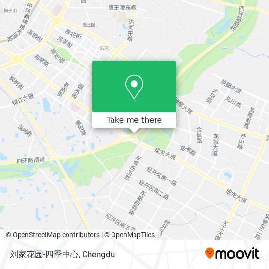 刘家花园-四季中心 map