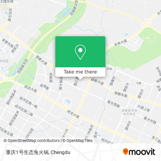 重庆1号生态兔火锅 map