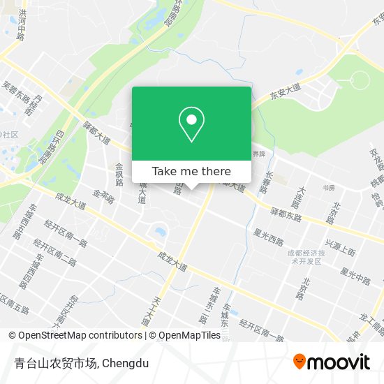 青台山农贸市场 map