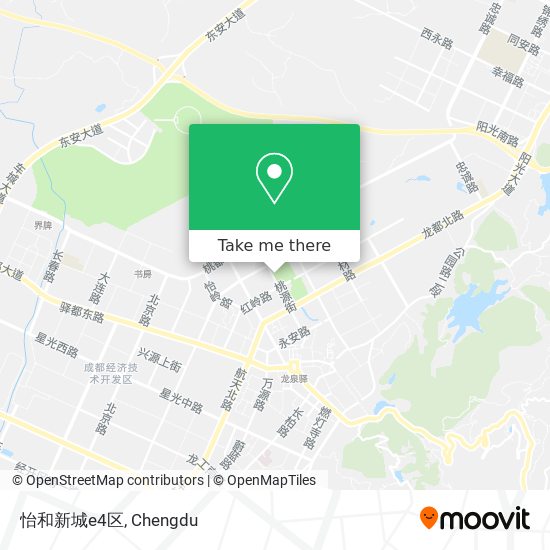 怡和新城e4区 map