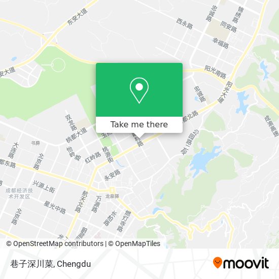 巷子深川菜 map
