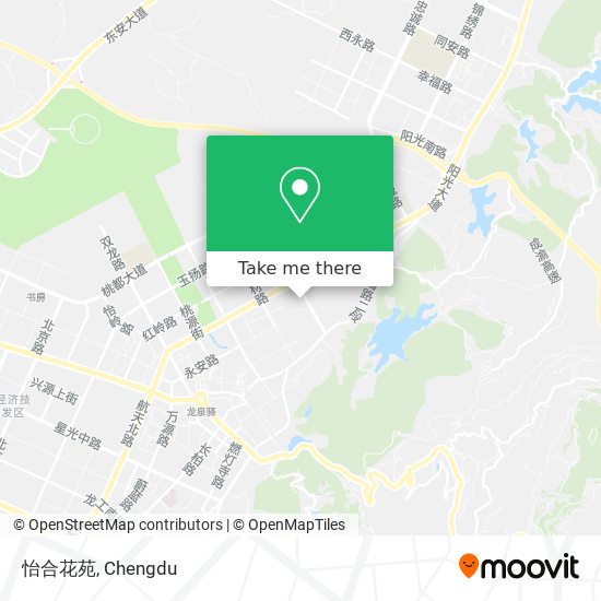 怡合花苑 map