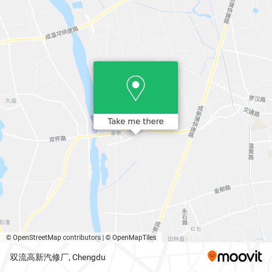 双流高新汽修厂 map