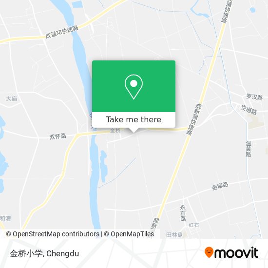 金桥小学 map