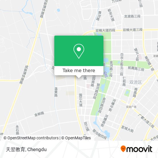 天翌教育 map