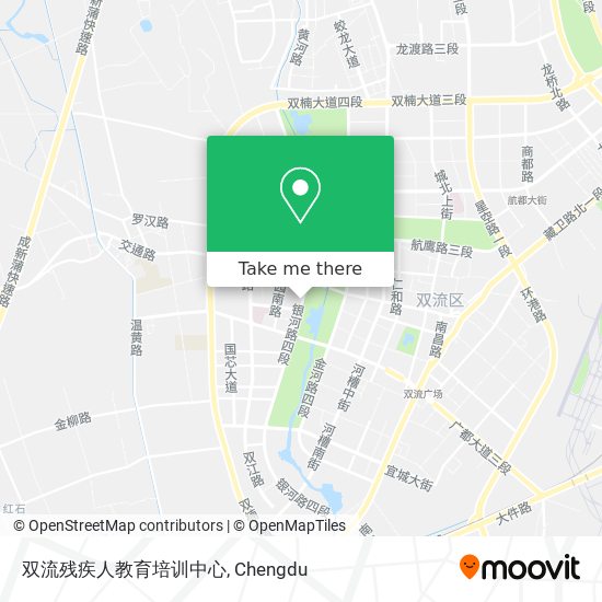 双流残疾人教育培训中心 map