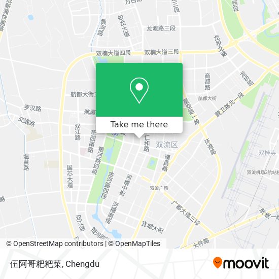 伍阿哥粑粑菜 map