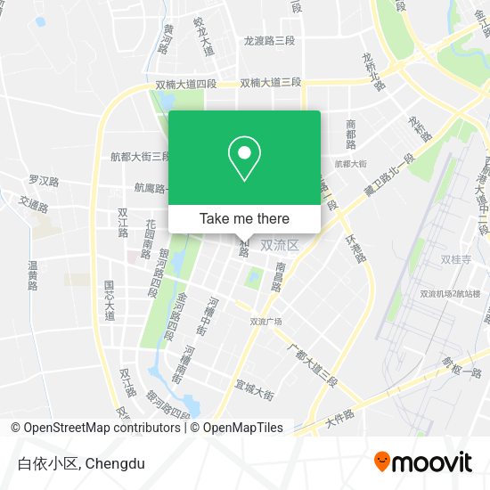 白依小区 map