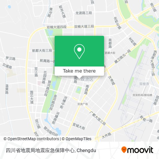 四川省地震局地震应急保障中心 map