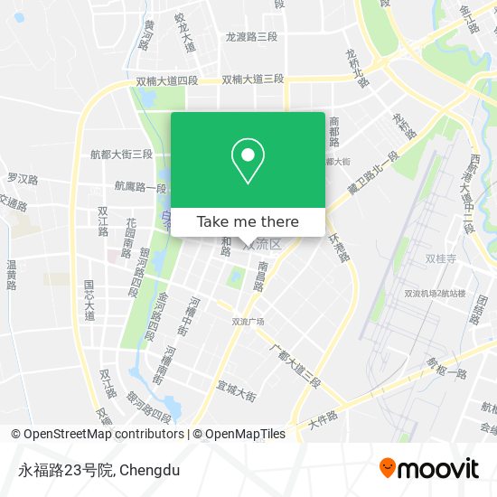 永福路23号院 map