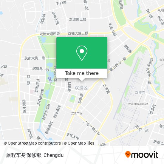 旅程车身保修部 map