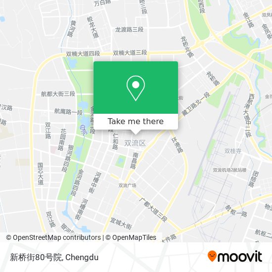 新桥街80号院 map