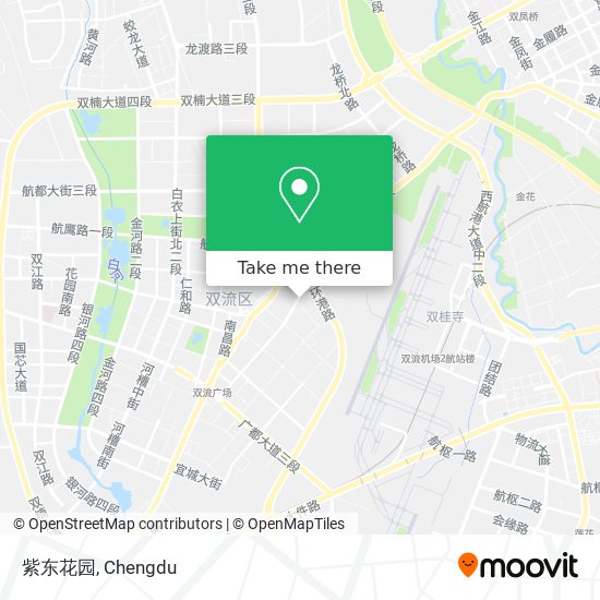 紫东花园 map