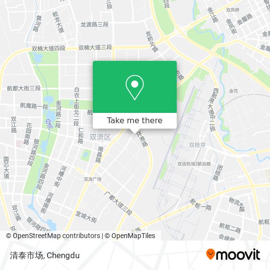 清泰市场 map
