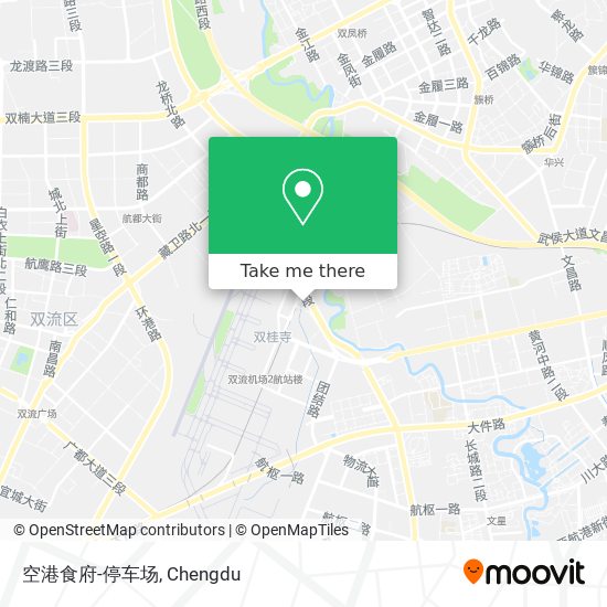 空港食府-停车场 map