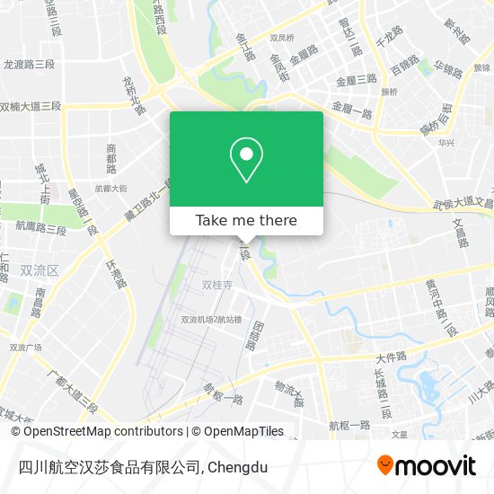四川航空汉莎食品有限公司 map