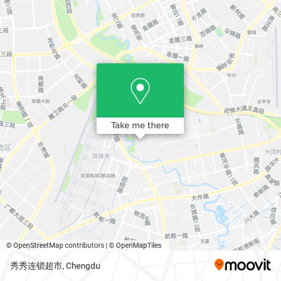 秀秀连锁超市 map