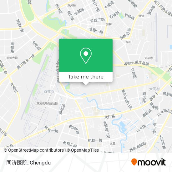 同济医院 map