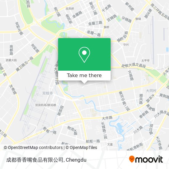 成都香香嘴食品有限公司 map