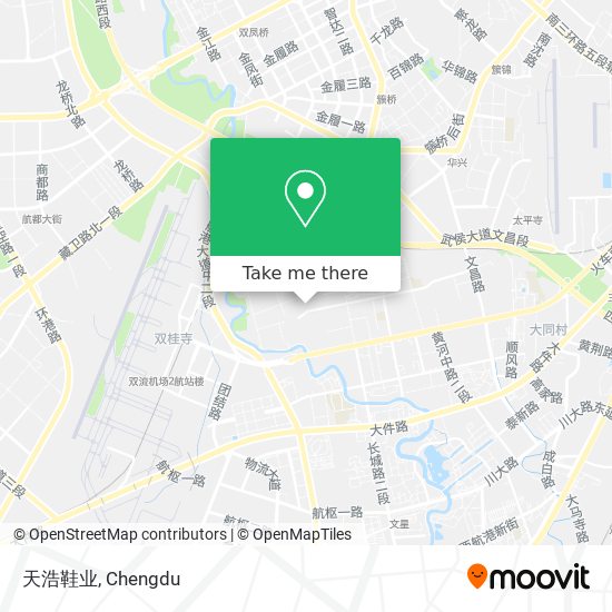 天浩鞋业 map