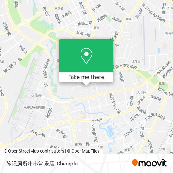 陈记厕所串串常乐店 map