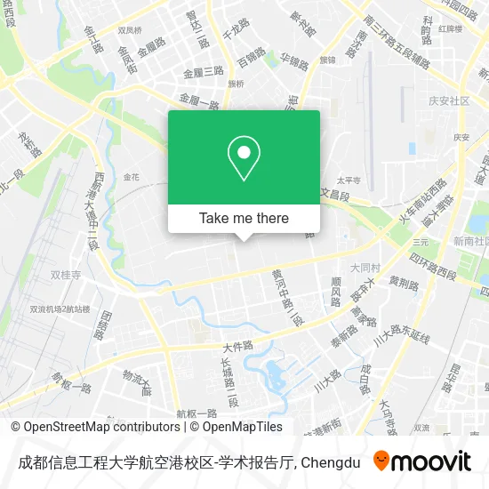 成都信息工程大学航空港校区-学术报告厅 map