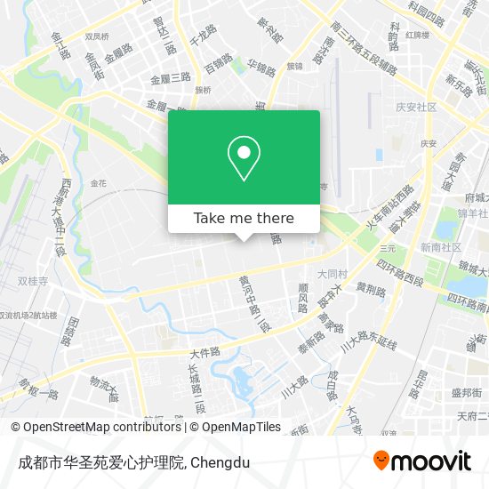 成都市华圣苑爱心护理院 map