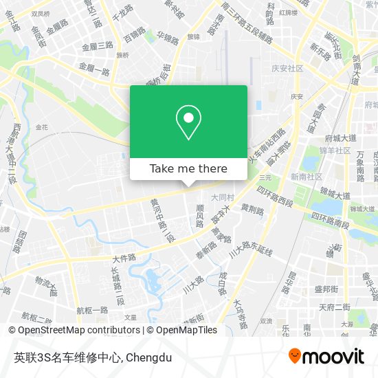 英联3S名车维修中心 map