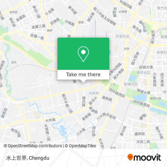 水上世界 map