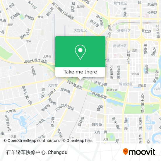 石羊轿车快修中心 map