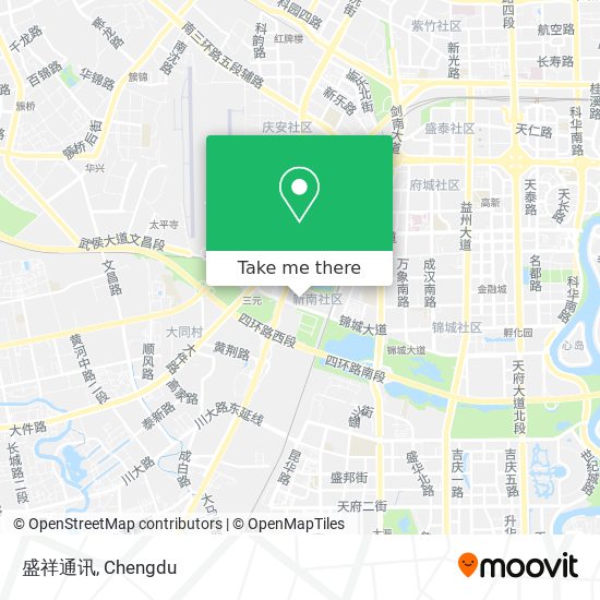 盛祥通讯 map