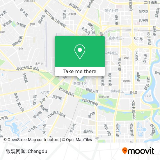 致观网咖 map