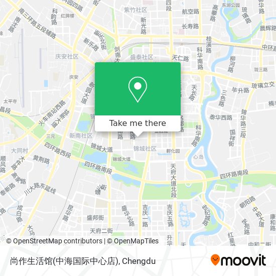 尚作生活馆(中海国际中心店) map
