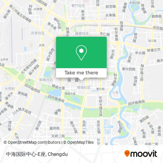 中海国际中心-E座 map