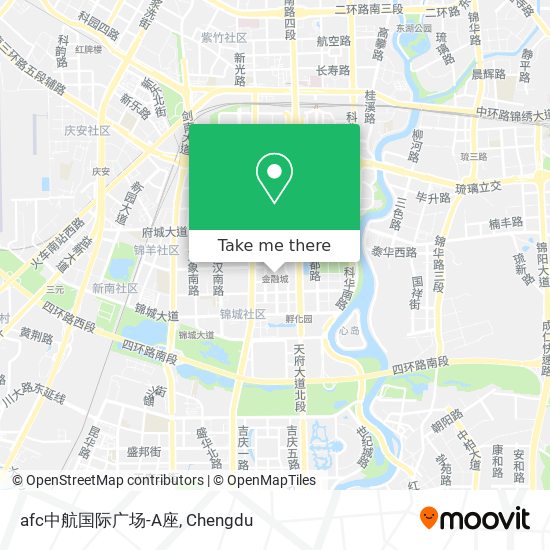 afc中航国际广场-A座 map