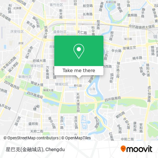 星巴克(金融城店) map