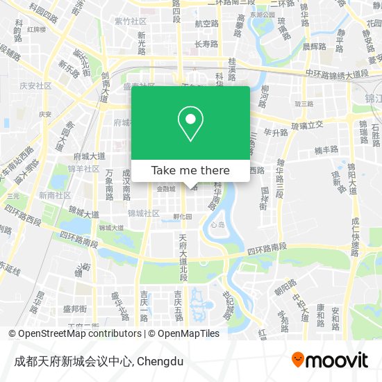 成都天府新城会议中心 map