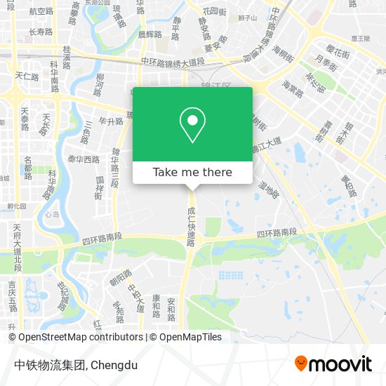 中铁物流集团 map