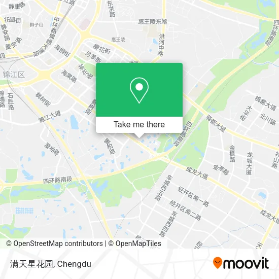 满天星花园 map