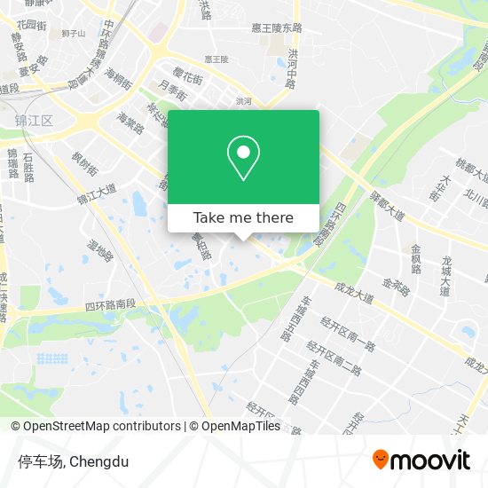 停车场 map